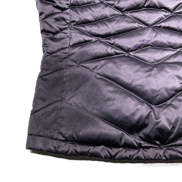 The North Face Aconcagua 550 Down Vest Womens Small Purple Quilted Zip Puffer - Picture 12 of 12